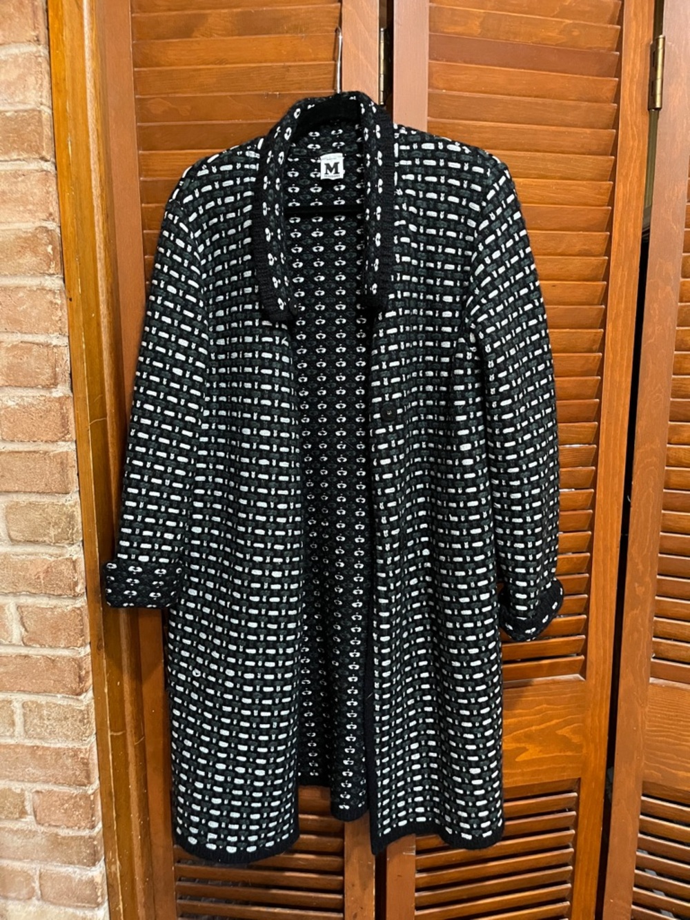 Gorgeous Missoni Italian Sweater Coat